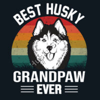 Men's Best Husky Grandpaw Ever Design
