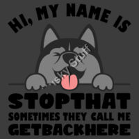 Hi, My Name Is Stopthat, sometimes they call me Getbackhere Design