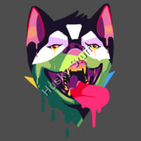 Zombie Husky T shirt Design