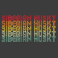 Siberian Husky Rainbow Design