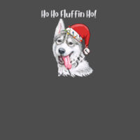 Ho Ho Fluffin Ho! With a Grey Masked Husky Design