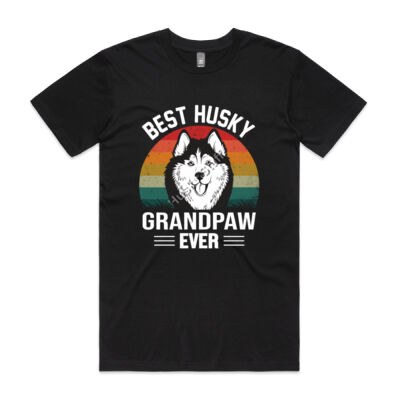 Men's Best Husky Grandpaw Ever Thumbnail