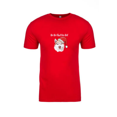 Ho Ho Fluffin Ho! With a Red & White Husky Thumbnail